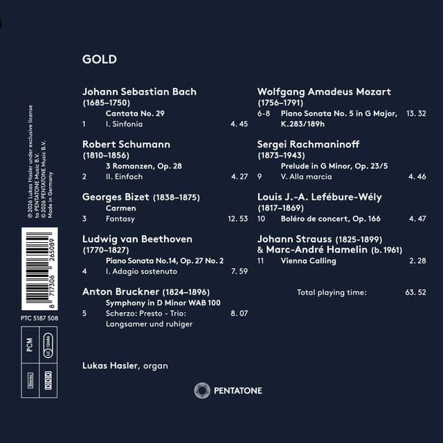 CD Gold Back Cover